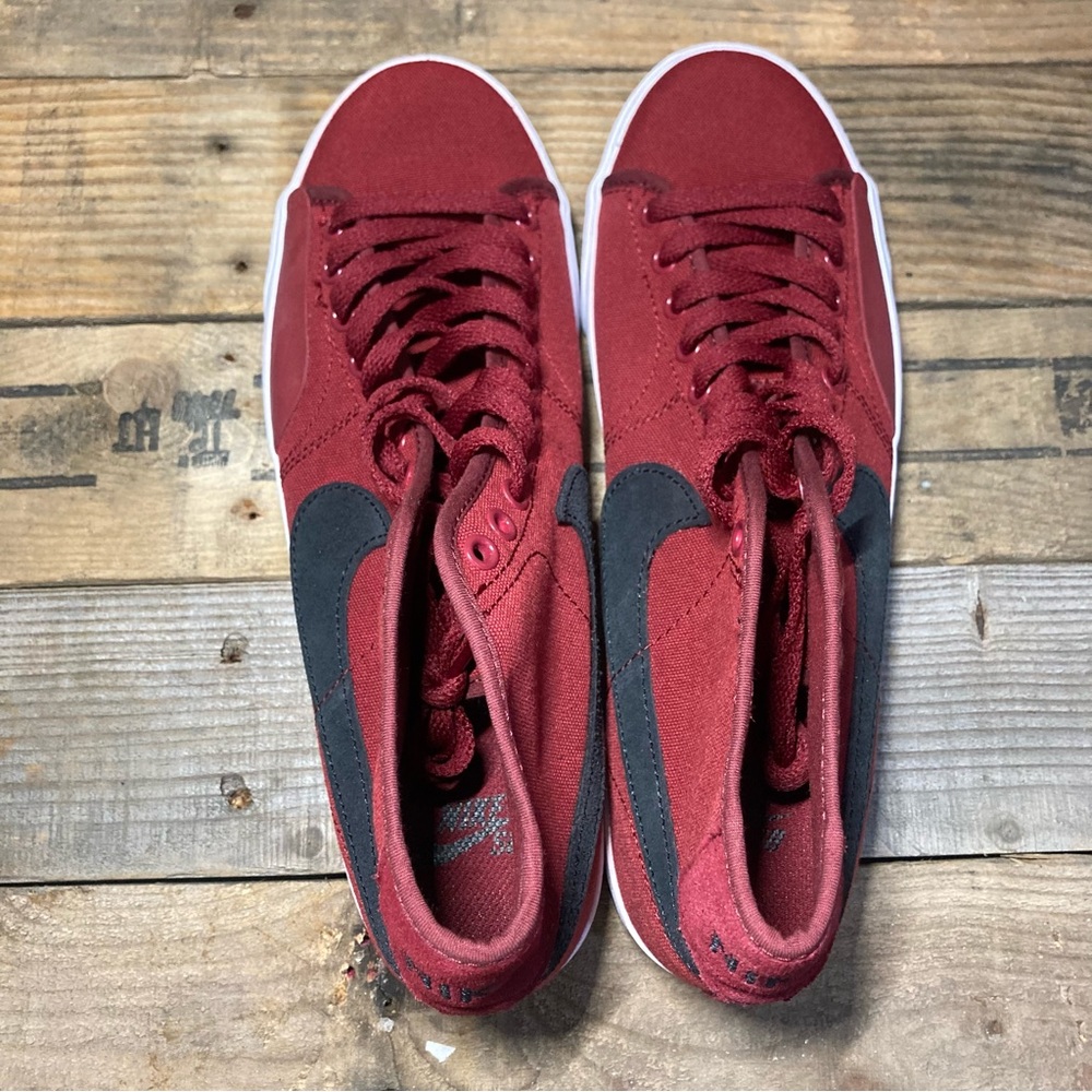 Nike SB Blazer Court Mid Maroon Black FB1378-604 Multiple sizes men’s/womens - Picture 7 of 9